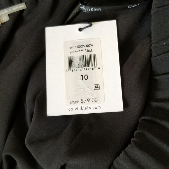 Calvin Klein Semi Sheer Pleated Skirt - Picture 6 of 6